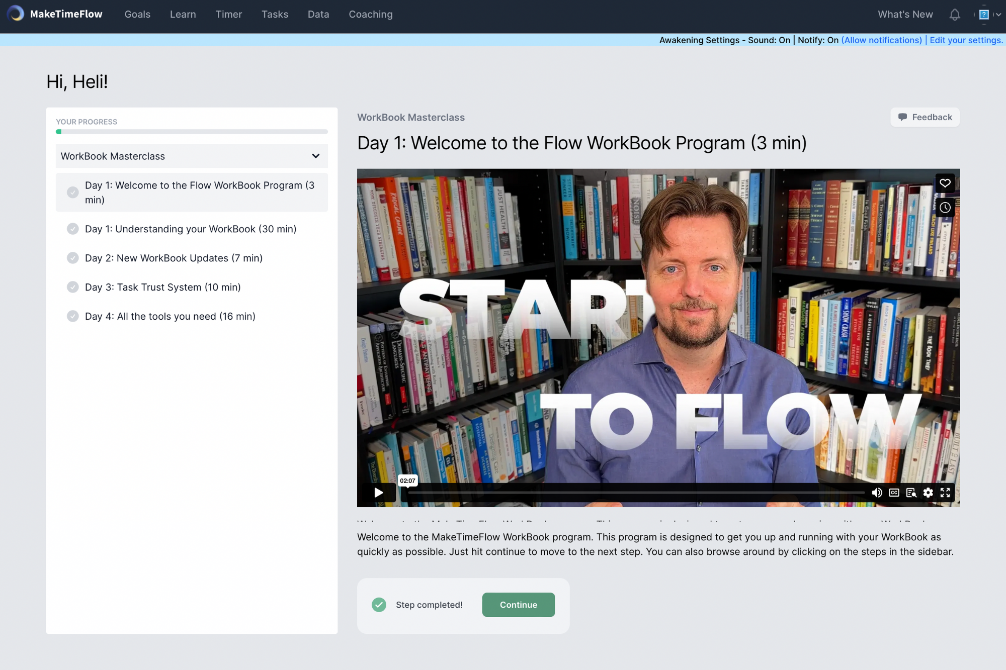 MakeTimeFlow-App