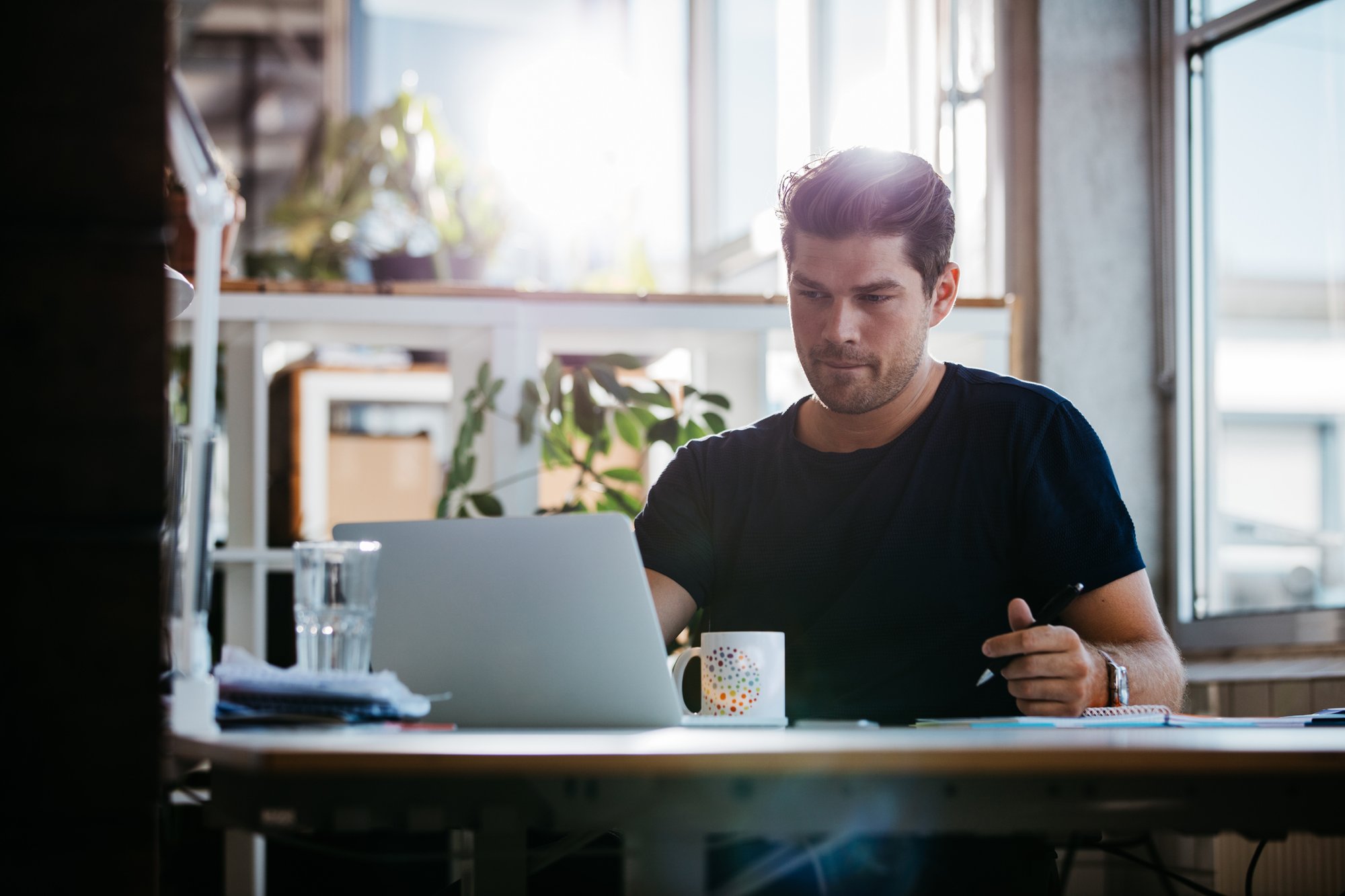 man-working